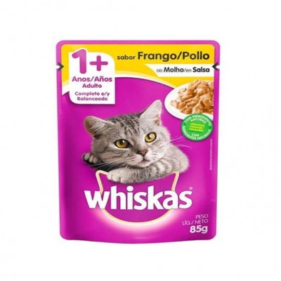 Comida H&uacute;meda Para Gato Whiskas Pollo 