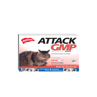 Antipulgas Para Gatos Attack Hasta 8kg